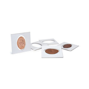 Cadres autocollants Matrix pour Pressed Pennies - paquet de 1000.