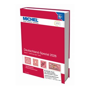 Catalogue Michel timbres d'Allemagne spécialisé Tome 1 édition 2026.
