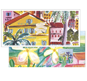 Souvenir philatélique - Cœur - Fragonard