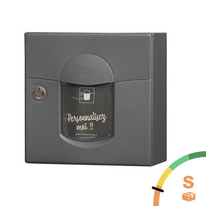 Boîte aux lettres Soléa compact Gris anthracite REN 0206MS