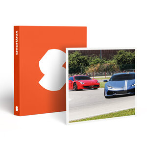 SMARTBOX - Coffret Cadeau Session de pilotage de 2 voitures de sport lors de 3 tours sur circuit - Sport & Aventure