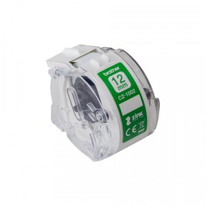 Cz-1002 ruban d'étiquette blanc sur vert