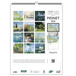 Calendrier Mural déco 29x39  cm - 2025 - Monet 2025 - Draeger