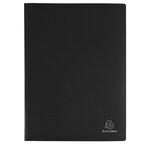 Protège-documents En Polypropylène Souple Opak 60 Vues - A4 - Noir - X 15 - Exacompta