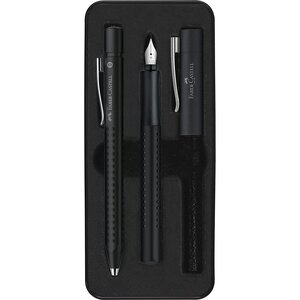 Kit d'instruments d'écriture grip 2011 noir faber-castell
