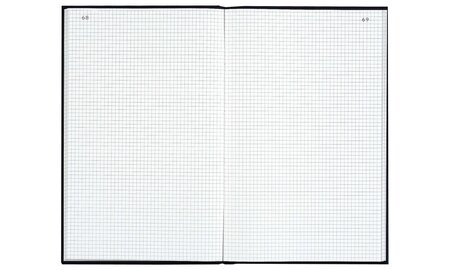 Registre Quadrillé 300 pages foliotées 29,7 x 21 cm Toilé Noir EXACOMPTA