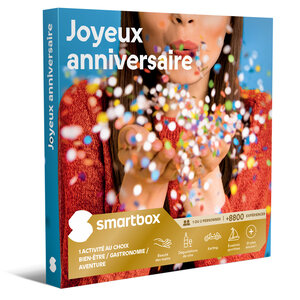 SMARTBOX - Coffret Cadeau Joyeux anniversaire Découverte - Multi-thèmes
