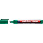 Marqueur Permanent 300 Vert Pointe Ronde 1 5-3 mm x 5 EDDING