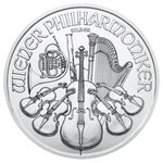 Pièce de monnaie 1,50 euro Autriche 2019 1 once argent – Philharmonique (édition de Noël)