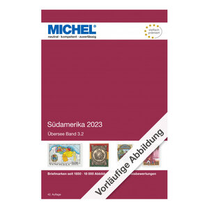 Catalogue de cotation Michel timbres d'Amérique du Sud 2023.