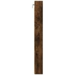 vidaXL Armoire à vitrine chêne fumé 100x8 5x75 cm bois d'ingénierie