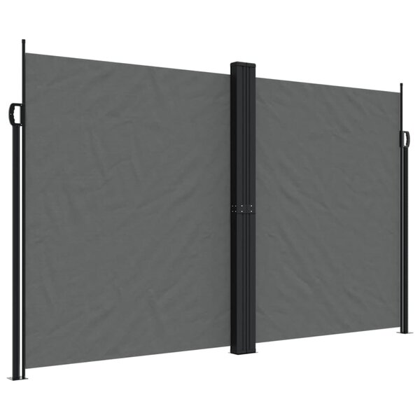 vidaXL Auvent latéral rétractable Anthracite 200x1200 cm
