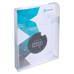 Distributeur De Prospectus Vertical A4 - Cristal - X 10 - Exacompta