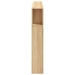 vidaXL Tête de lit à LED chêne sonoma 180x18 5x103 5cm bois ingénierie