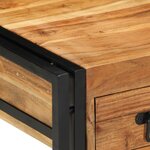 Table d'appoint vidaXL 40x40x50 cm en bois d'acacia