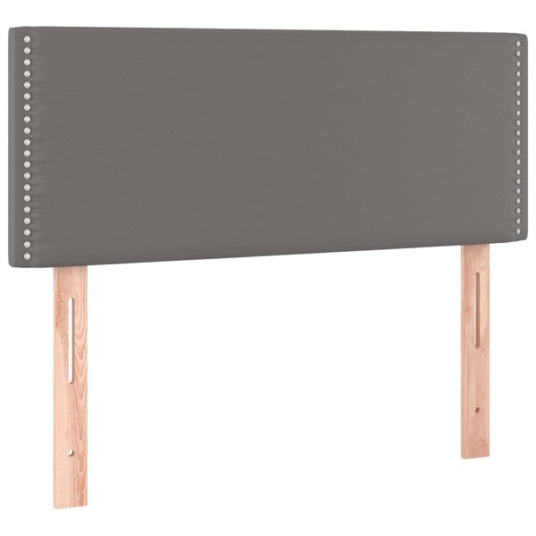 vidaXL Tête de lit Gris 100x5x78/88 cm Similicuir
