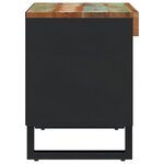 vidaXL Meuble TV 85x33x43 5 cm bois massif de récupération