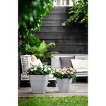Vibia Campana Bac à fleurs Carré 37 - Gris Ø 36 x 36 cm