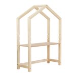 Bureau enfant cabane STOLLY bois blanc