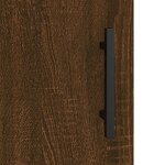 vidaXL Armoires murales 2 Pièces chêne marron 69 5x34x90 cm