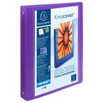 Classeur 4 Anneaux 30mm Polypropylène Chromaline 7/10e Krea Cover - A4 Maxi - Couleurs Assorties - X 15 - Exacompta