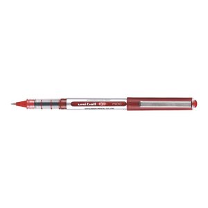 Roller encre liquide EYE UB150 Pte Fine 0,5mm Rouge x 12 UNI-BALL