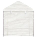 vidaXL Belvédère avec toit blanc 17 84x2 28x2 69 m polyéthylène