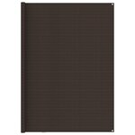 vidaXL Tapis de tente 250x500 cm Marron