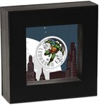 Pièce de monnaie en Argent 1 Dollar g 31.1 (1 oz) Millésime 2024 Teenage Mutant Ninja Turtles LEONARDO
