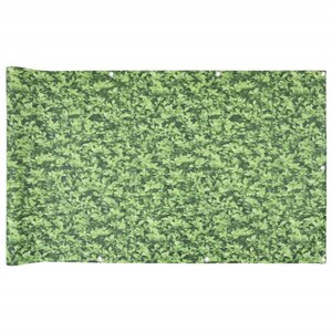 vidaXL Écran d'intimité de balcon aspect de plante vert 600x90 cm PVC