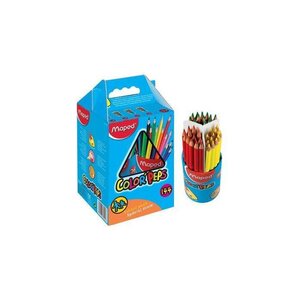 crayons de couleurs COLOR'PEPS triangulaire kit MAPED