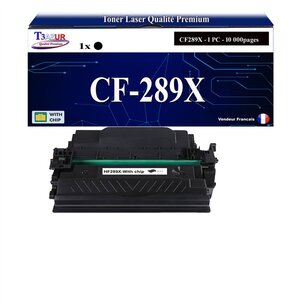 T3AZUR -Toner compatible avec HP CF289X (89X) pour HP LaserJet Enterprise MFP M528 M528c M528z M507 M507dn M507dng M507n M507x