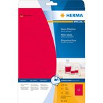 Etiquettes universelles special, rond, 60 mm, rouge herma