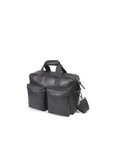 Sacoche ordinateur eastpak tomec en cuir ref_eas36613-762-blackleather