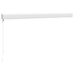 vidaXL Auvent rétractable crème 3x2 5 m tissu et aluminium