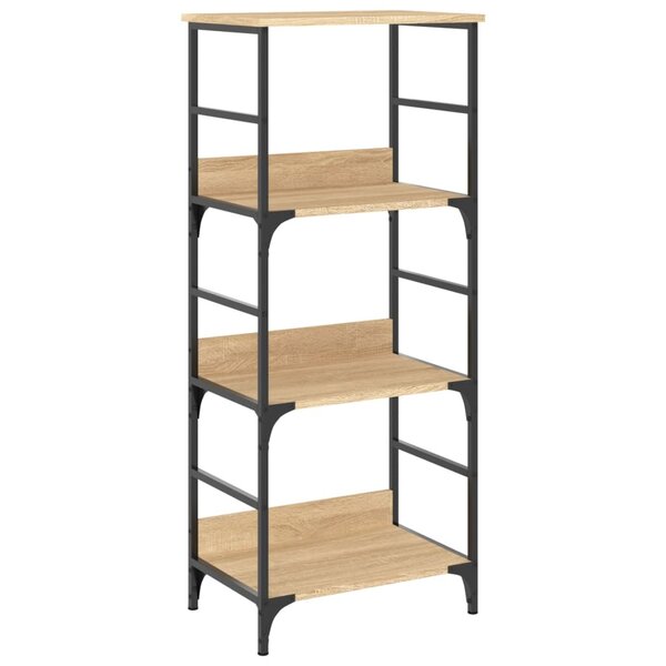 vidaXL Bibliothèque chêne sonoma 50x33x117 5 cm bois d'ingénierie
