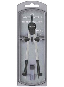 Grand compas, argent / noir FABER-CASTELL