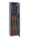 THIRARD - Armoire à fusils Brissac  fermeture par clé  2 pênes  capacité de 5 fusils