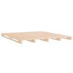 vidaXL Cadre de lit 120x200 cm bois de pin massif