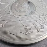 Pièce de monnaie en Argent 20 Dollars g 93.3 (3 oz) Millésime 2024 Fine Embroidery Art STARRY NIGHT