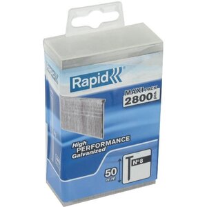 RAPID 2800 pointe n°8 Rapid Agraf 50mm