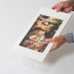 Lot de 1000 sachets plastiques sans fermeture 250x400mm épaisseur standard 50µ
