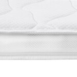 vidaXL Sur-matelas 180 x 200 cm Mousse de gel 7 cm