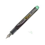 Stylo Plume V-Pen SILVER Jetable Plume moyenne Vert PILOT