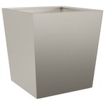 vidaXL Jardinières 2 Pièces 50x50x50 cm acier corten