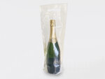 Lot de 200 sacs de transport en plastique pour 1 bouteille