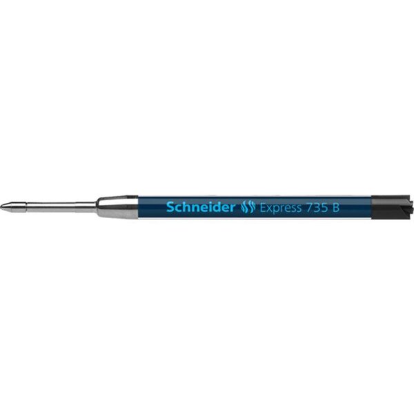 Recharge bille express 735 géante pte large noir schneider