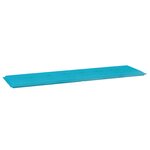 vidaXL Coussin de banc de jardin - Turquoise  180x50x4 cm  Tissu Oxford
