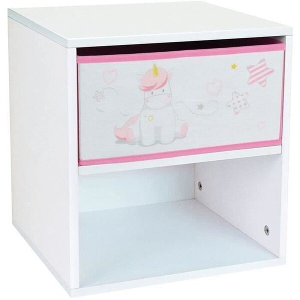 Table de chevet enfant Licorne