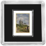 Pièce de monnaie en Or 1 Dollar g 0.062 (1/500 oz) Millésime 2022 Vincent Masterpieces WINDMILLS